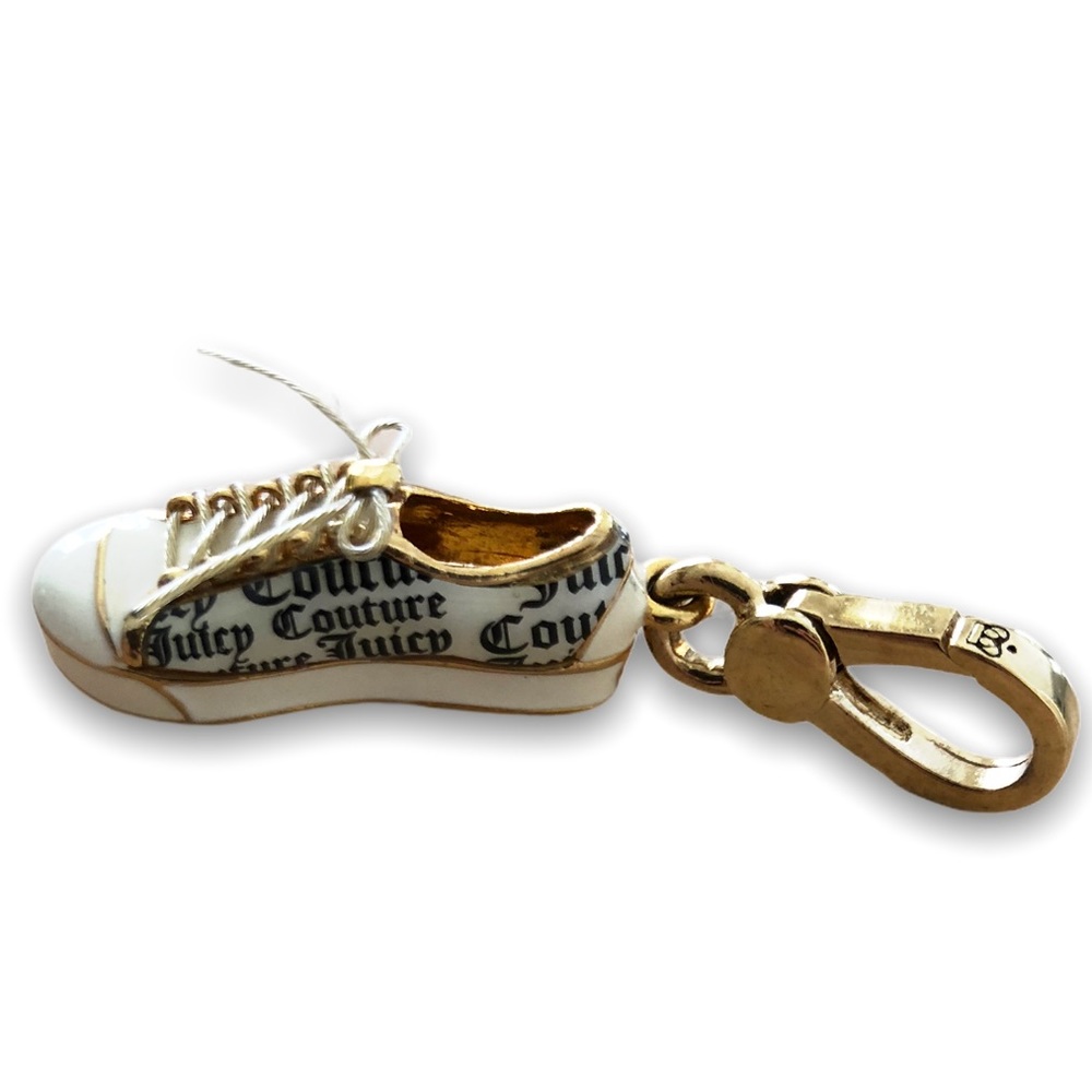 Juicy Couture Gold Sneaker Charm